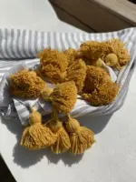 Handmade Throw with Tassels – Cozy & Boho Style Blanket - Image 6