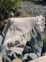 Handmade Throw with Tassels – Cozy & Boho Style Blanket
