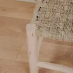 Handmade Doum Bench – Natural Woven Two-Seater Bench (85 x 40 x 40 cm) - Image 3