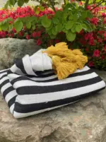 Handmade Throw with Tassels – Cozy & Boho Style Blanket - Image 2