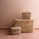Handwoven Storage Basket - Image 4