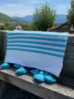 Handmade Throw with Tassels – Cozy & Boho Style Blanket - Image 2