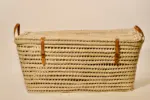 Palm Leaf Storage Chest and Basket - Image 2
