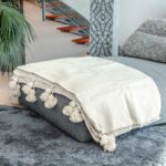 Handmade Throw with Tassels – Cozy & Boho Style Blanket - Image 3