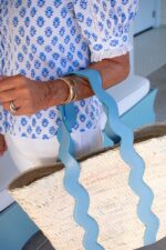 Ridgely Woven Straw Tote Bag – Coastal-Inspired with Vegan Leather Handles - Image 3
