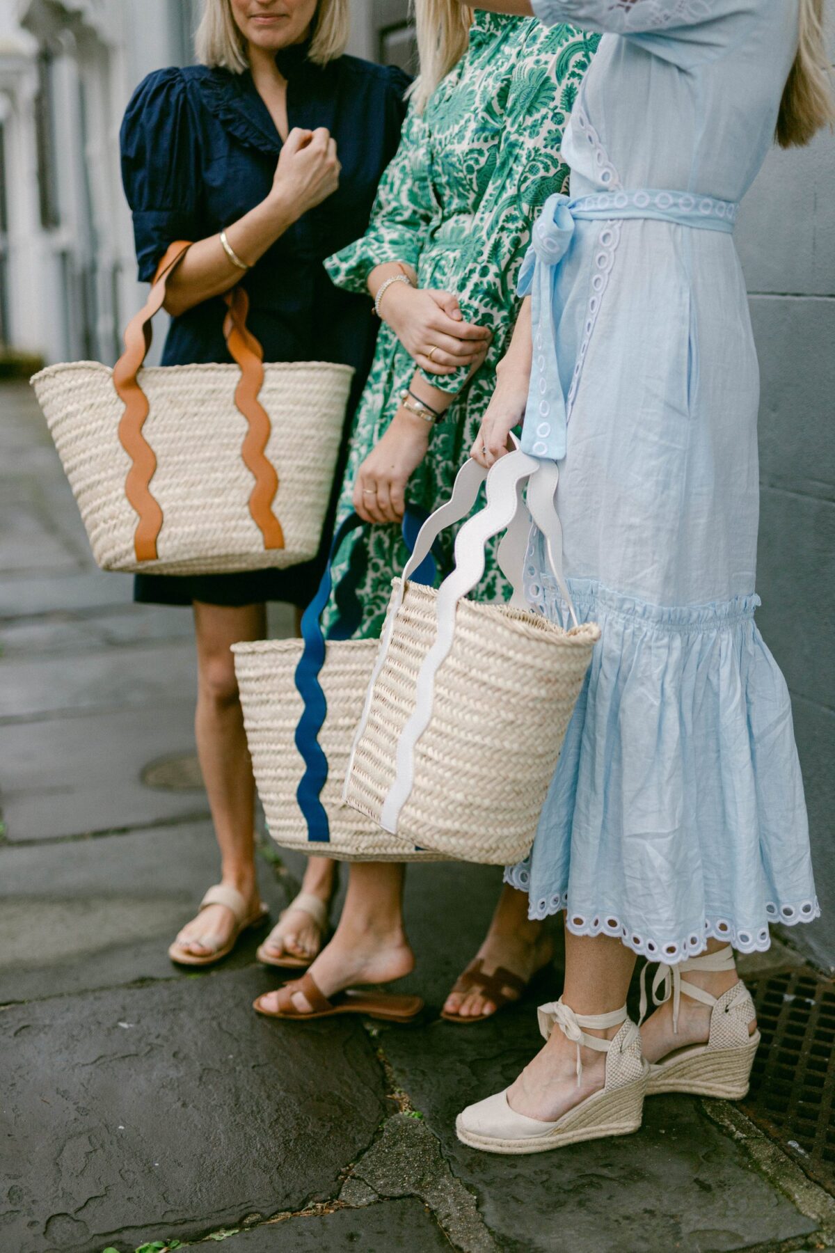 Ridgely Woven Straw Tote Bag – Coastal-Inspired with Vegan Leather Handles - Image 6