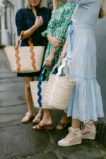 Ridgely Woven Straw Tote Bag – Coastal-Inspired with Vegan Leather Handles - Image 6