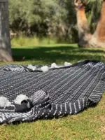 Handmade Throw with Tassels – Cozy & Boho Style Blanket - Image 5