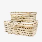 Handwoven Storage Basket | Suitcase - Image 5