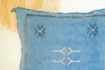 🌿 Moroccan Cactus Silk Pillow Cover – Handwoven Artisan Décor - Image 3