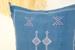 🌿 Moroccan Cactus Silk Pillow Cover – Handwoven Artisan Décor - Image 3