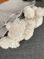 Handmade Throw with Tassels – Cozy & Boho Style Blanket - Image 9