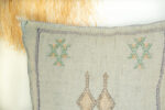 🌿 Moroccan Cactus Silk Pillow Cover – Handwoven Artisan Décor - Image 3