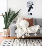 Handmade Throw with Tassels – Cozy & Boho Style Blanket - Image 4