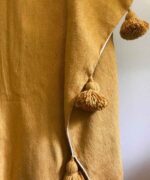 Handmade Throw with Tassels – Cozy & Boho Style Blanket - Image 3
