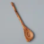 Large Olive Wood Spatula – Handcrafted Natural Wooden Cooking Utensil (32cm)