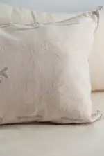 Handmade Cactus Silk Cushion Cover