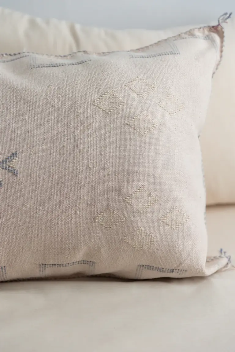 Handmade Cactus Silk Cushion Cover
