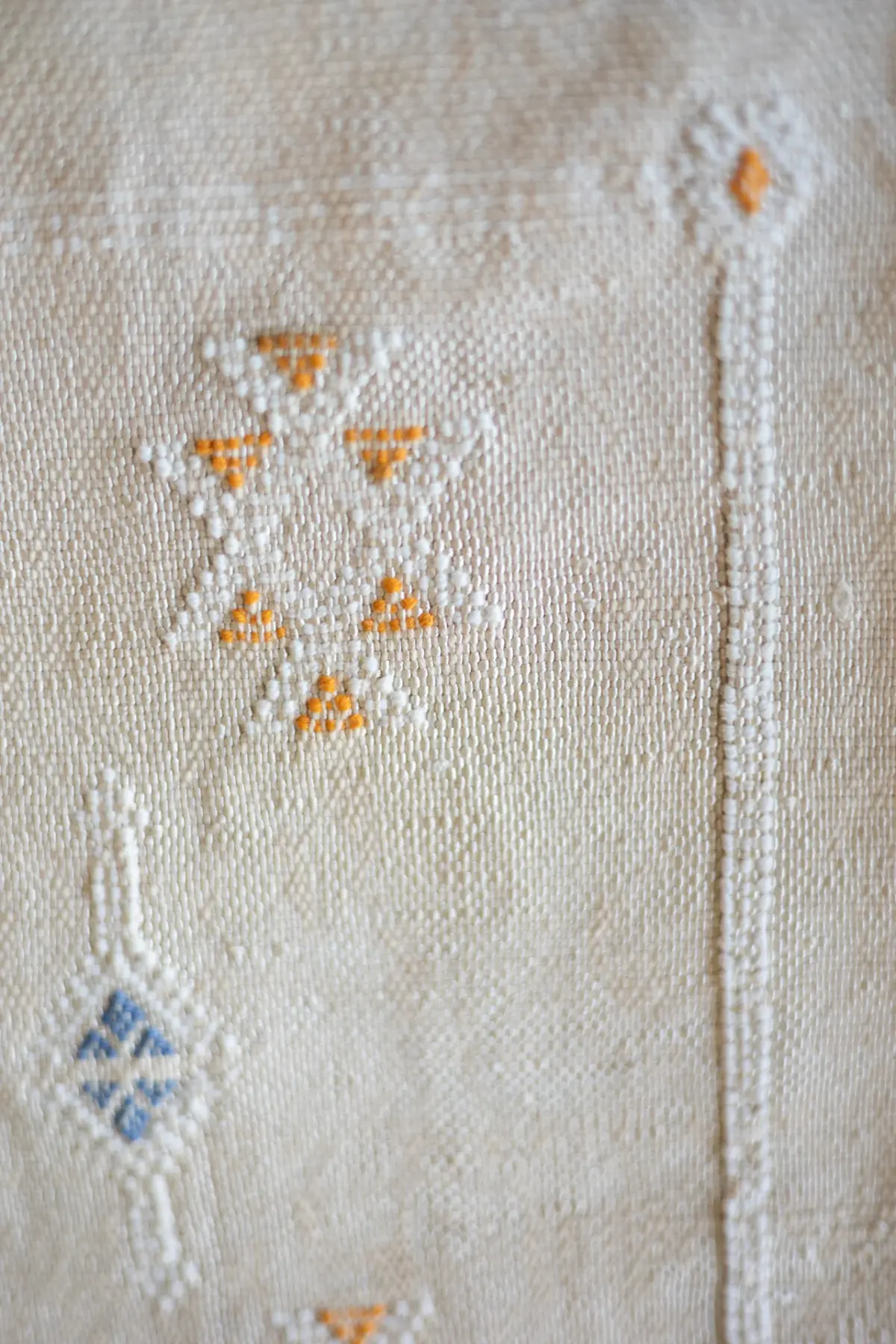 Handmade Cactus Silk Cushion Cover