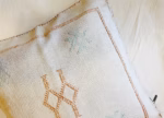 Handmade Cactus Silk Cushion Cover | Moroccan Sabra Pillow | Vintage Bohemian Berber Decor - Image 2