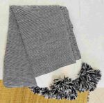 Handwoven Moroccan Cotton Bedspread – Authentic Boho Throw Blanket (Multiple Sizes)