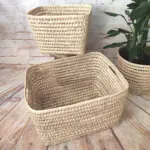 Large Natural Fiber Storage Baskets – Handwoven Organizers in 6 Sizes - Image 12