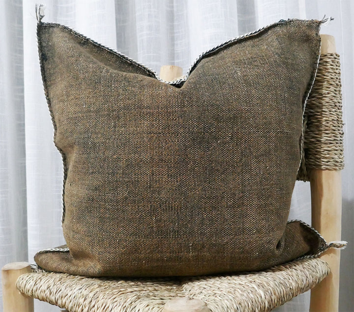 Handmade Cactus Silk Cushion Cover