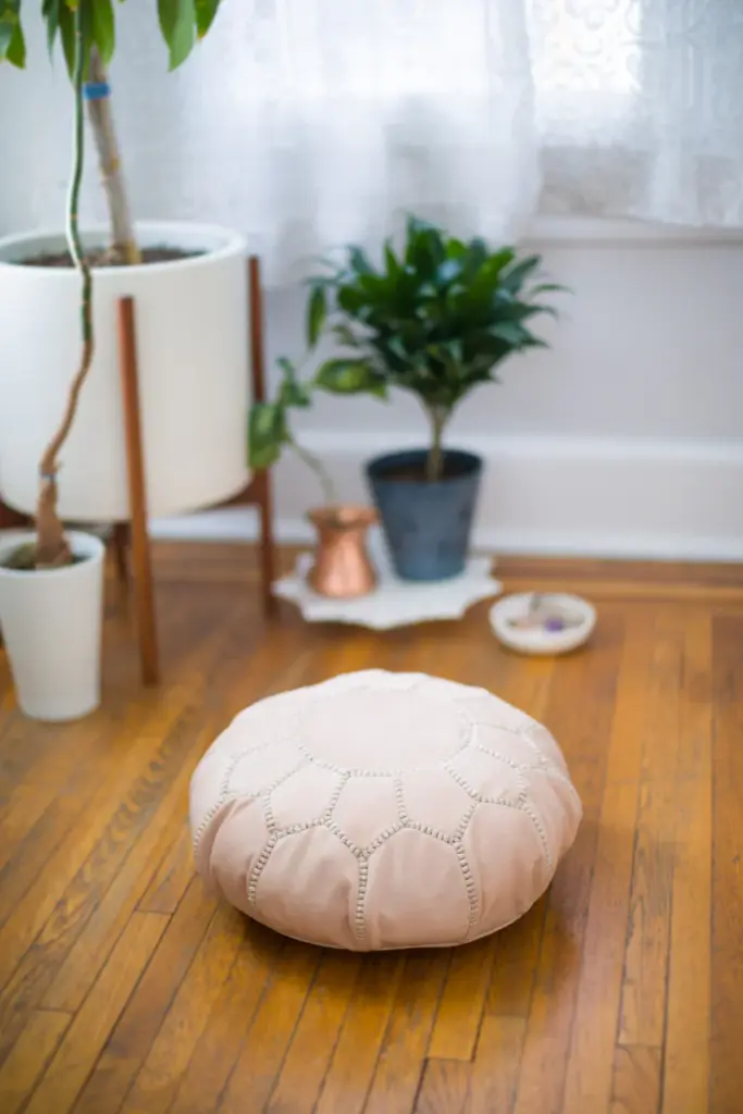 Mini Pouf Floor Cushion