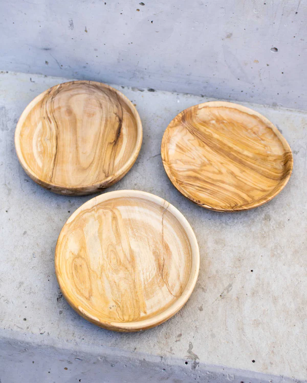 Olive Wood Bowl | Handmade Small Dish 12.5 cm