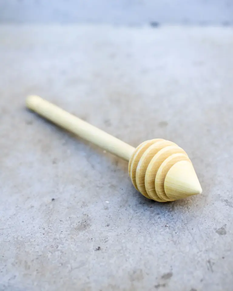 Handmade Lemon Wood Honey Spoon | Moroccan Kitchen Utensil