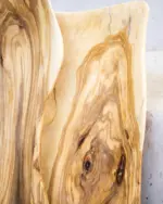 Handmade Olive Wood Catchall Tray – Rustic Vide-Poche for Keys, Jewelry & Decor