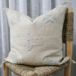 Handmade Cactus Silk Cushion Cover