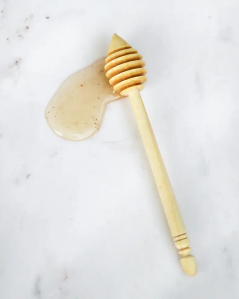 Handmade Lemon Wood Honey Spoon | Moroccan Kitchen Utensil