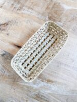 Handwoven Rectangular Bread Basket – Camelia Design
