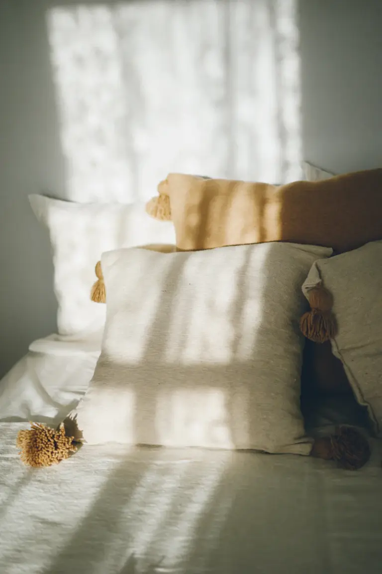 Moroccan Pompom Pillow