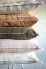 Handmade Cactus Silk Cushion Cover