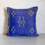 Handmade Cactus Silk Cushion Cover