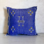 Handmade Cactus Silk Cushion Cover