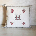 Handmade Cactus Silk Cushion Cover