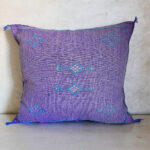Handmade Cactus Silk Cushion Cover