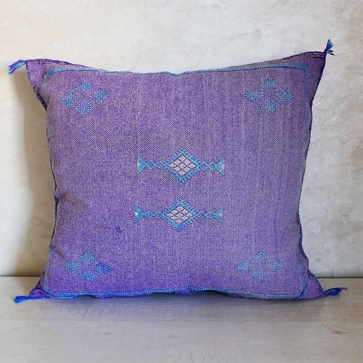 Handmade Cactus Silk Cushion Cover