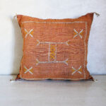 Handmade Cactus Silk Cushion Cover