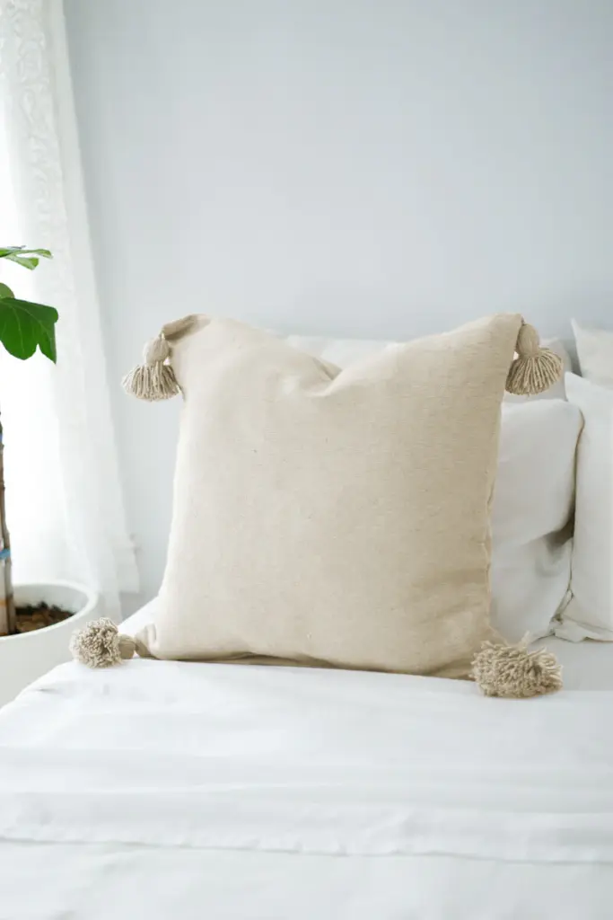 Moroccan Pompom Pillow