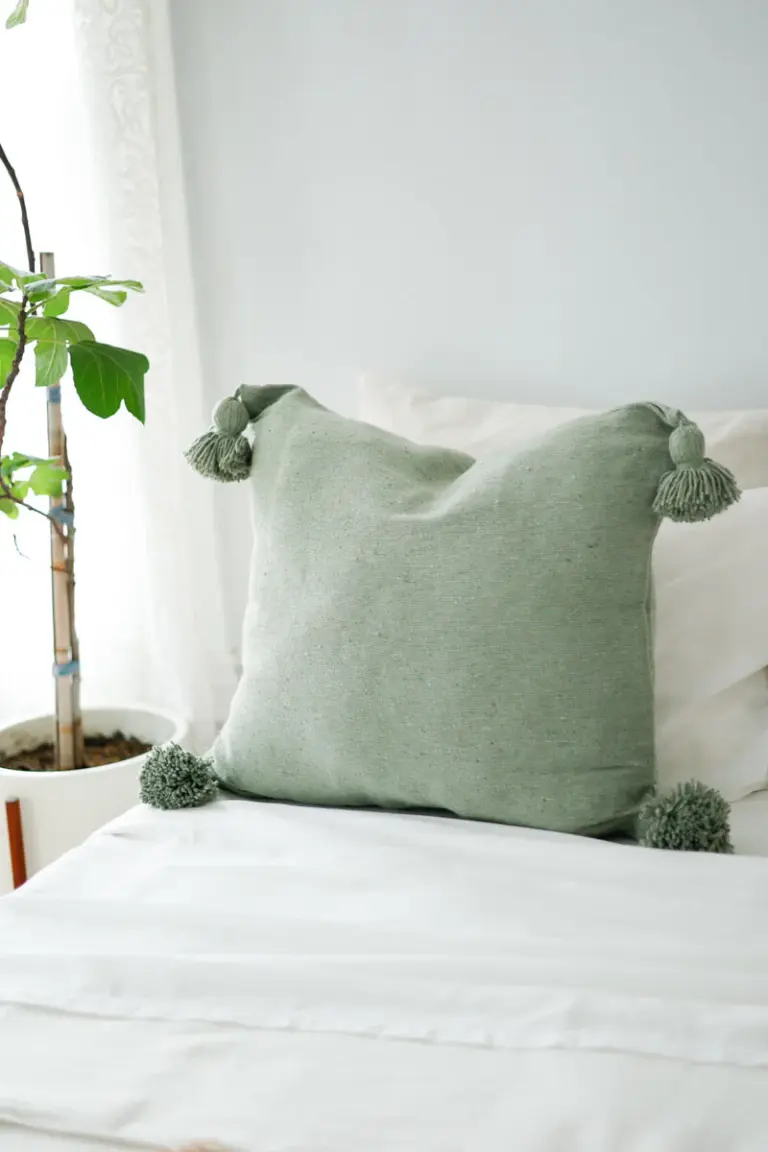 Moroccan Pompom Pillow