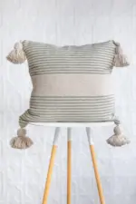 Moroccan Pompom Pillow