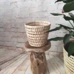 Handmade Round Palm Leaf Basket – XS, S, M, L | Natural Moroccan Storage - Image 2
