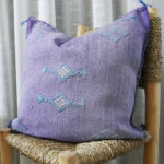 Handmade Cactus Silk Cushion Cover