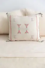 Handmade Cactus Silk Cushion Cover