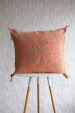 Handmade Cactus Silk Cushion Cover