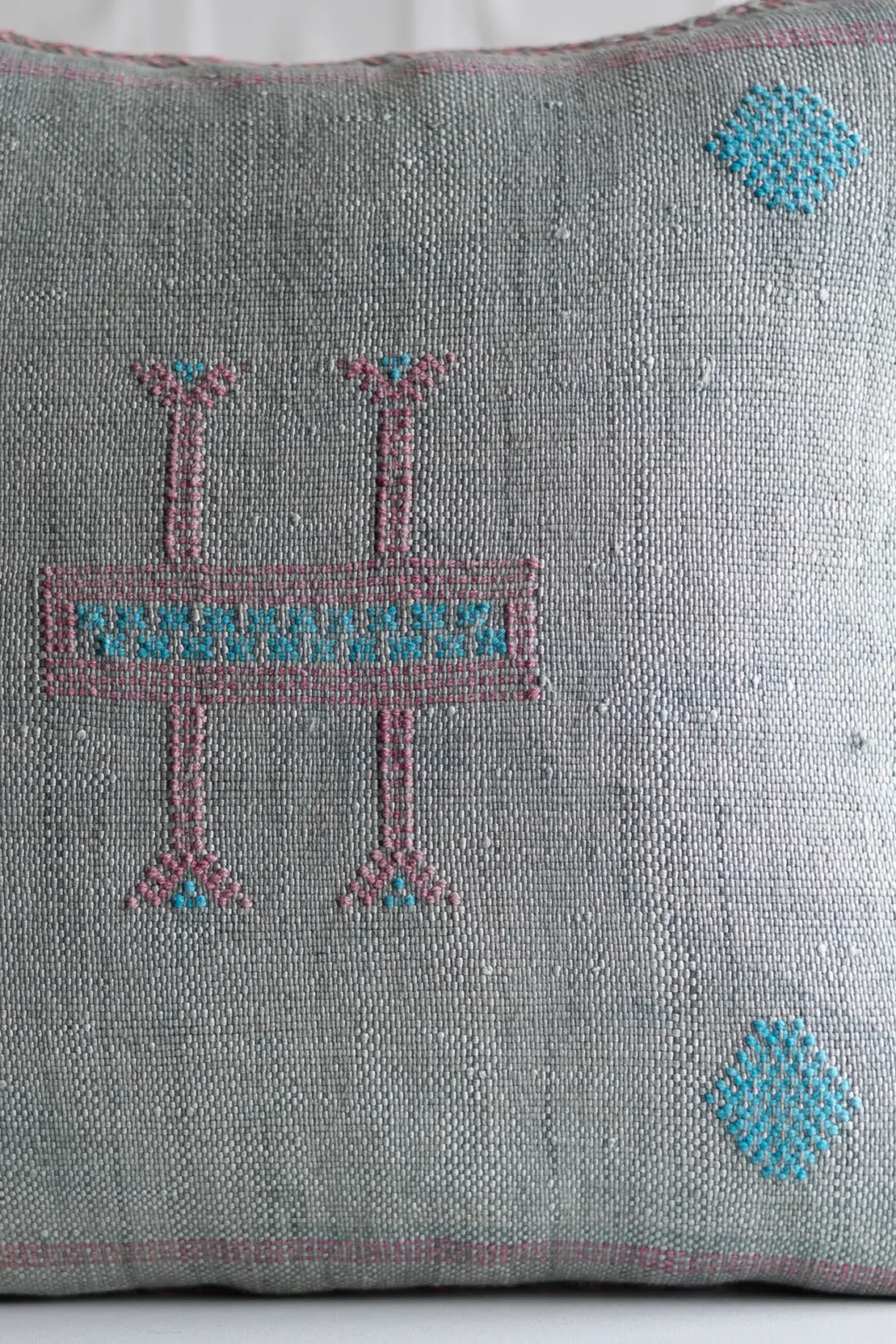 Handmade Cactus Silk Cushion Cover